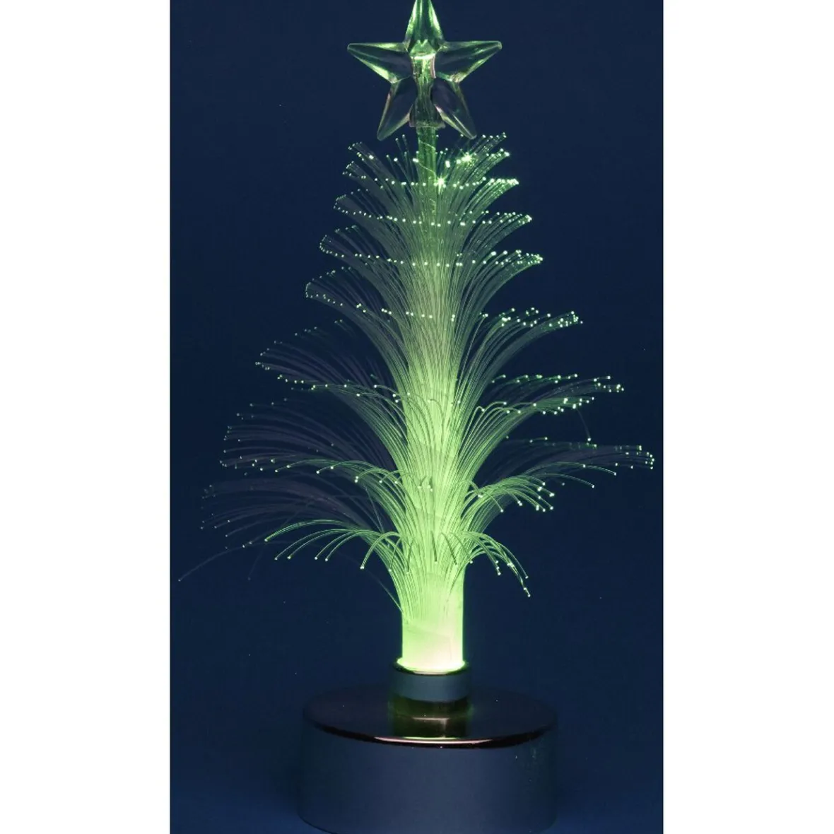 Sapin lumineux fibre optique multicolore-Gifi Online