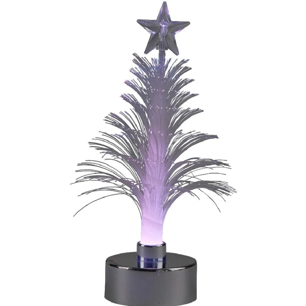 Sapin lumineux fibre optique multicolore-Gifi Online