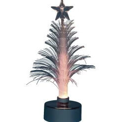 Sapin lumineux fibre optique multicolore-Gifi Online