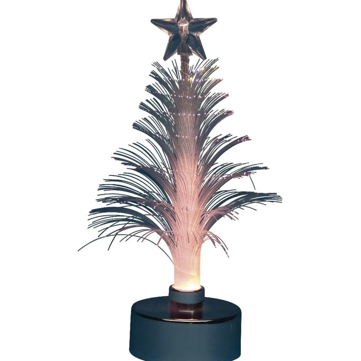 Sapin lumineux fibre optique multicolore-Gifi Online
