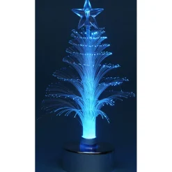 Sapin lumineux fibre optique multicolore-Gifi Online