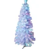 Sapin NOEl blanc fibre optique H1,5 m-Gifi Online