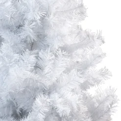 Sapin Noël artificiel blanc H1,8 m-Gifi Clearance
