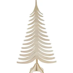 Sapin Noël bois amovible H. 120 cm-Gifi Online