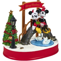 Scène de Noël Disney lumineuse animée et musicale-Gifi Outlet