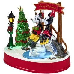 Scène de Noël Disney lumineuse animée et musicale-Gifi Outlet