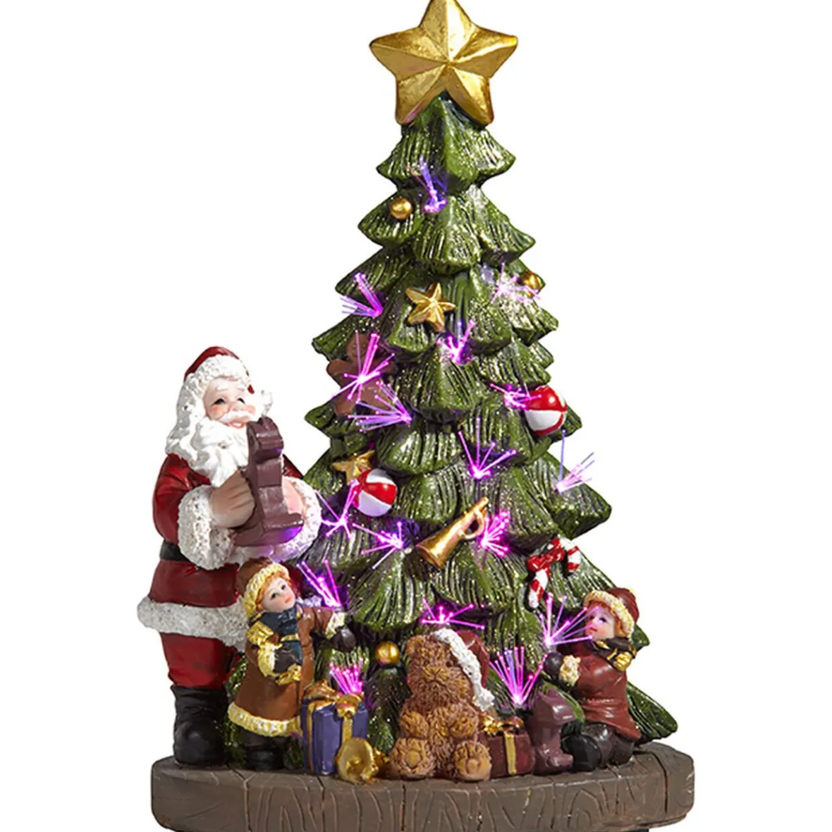 Scène de Noël lumineuse-Gifi New