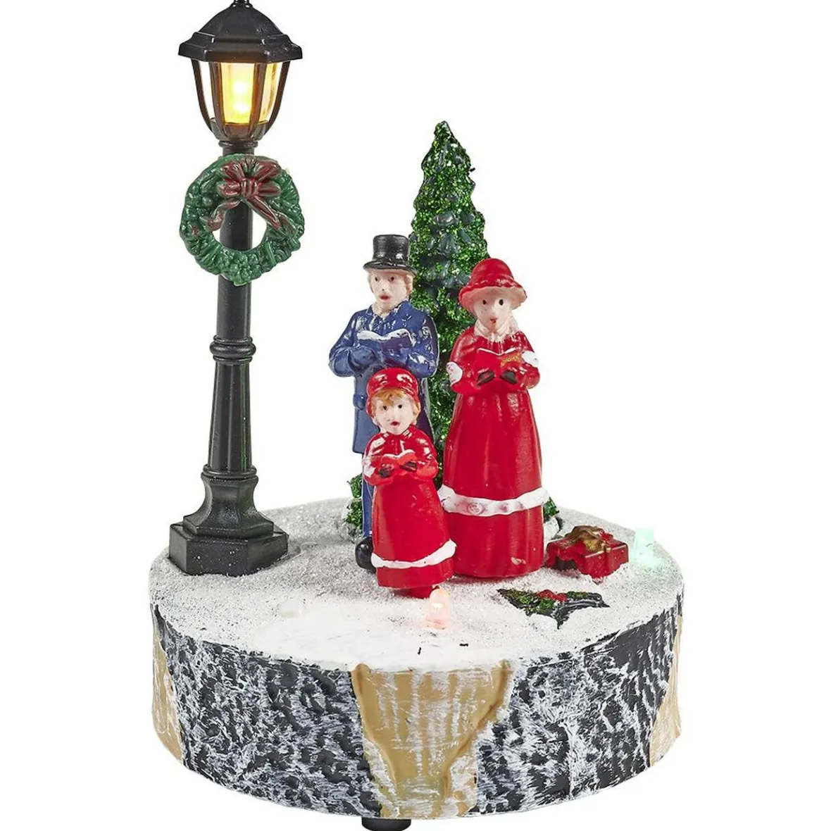 Scène village de Noël avec lanterne lumineuse-Gifi Best