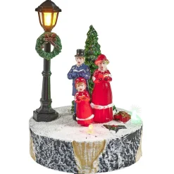 Scène village de Noël avec lanterne lumineuse-Gifi Best