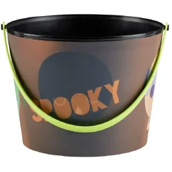 Seau à bonbons Halloween avec effet d'optique multicolore-Gifi Discount