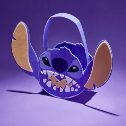 Seau à bonbons Halloween Disney Stitch bleu-Gifi New