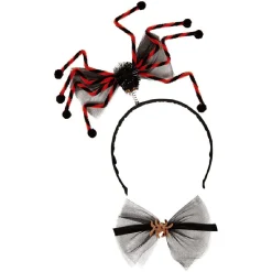 Serre tête adulte Halloween araignée géante et tour de cou-Gifi Online
