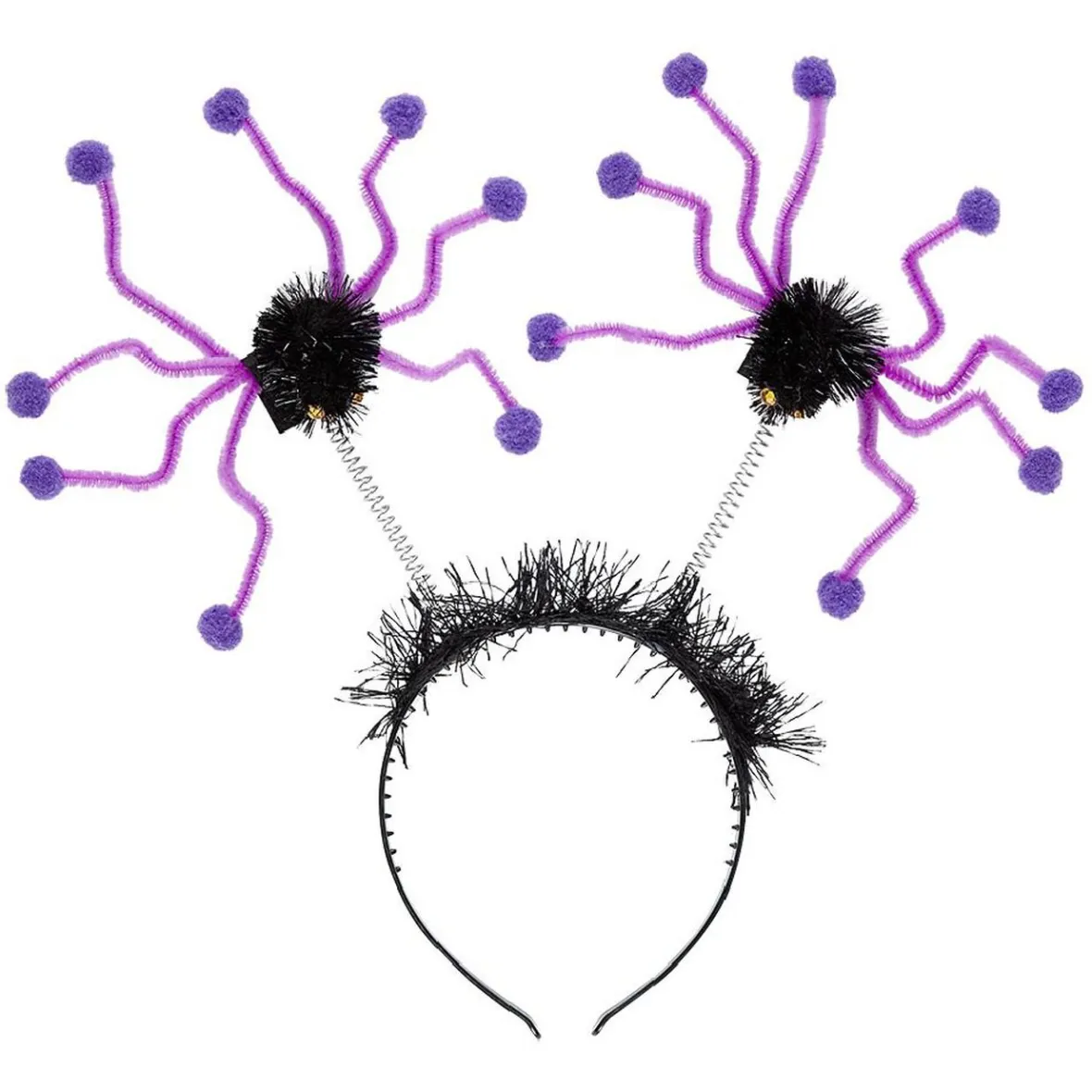 Serre tête araignée orange ou violet-Gifi Best