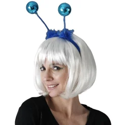 Serre tête boule à facette avec plume fantaisie-Gifi Online