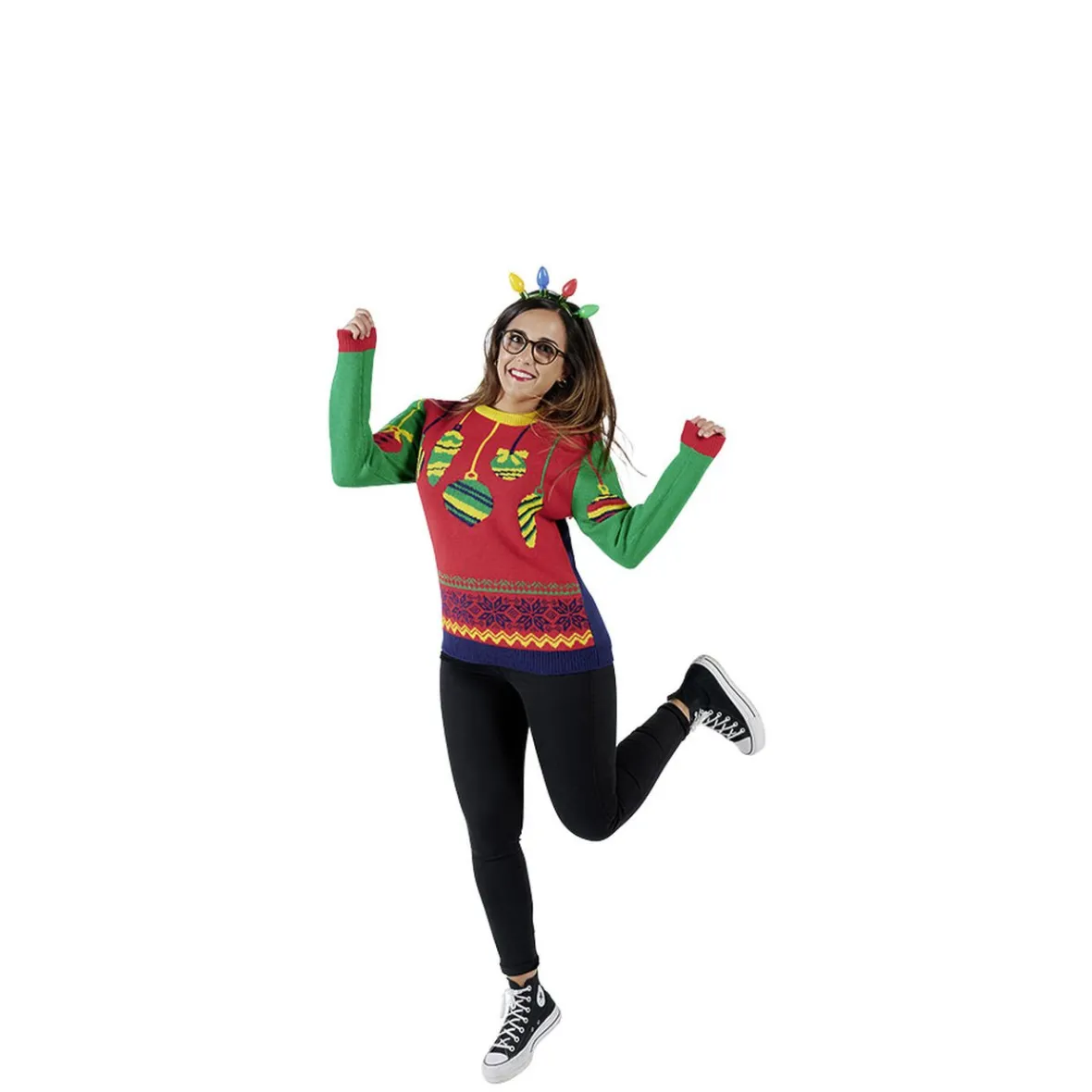 Serre tête de Noël lumineux 4 LED-Gifi