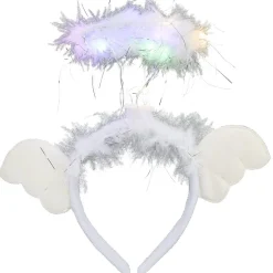 Serre-tête ange à LED multicolore-Gifi Clearance