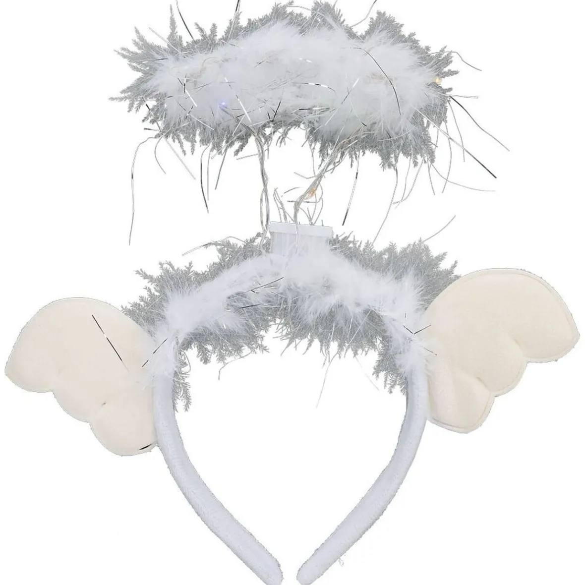 Serre-tête ange à LED multicolore-Gifi Clearance