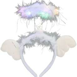 Serre-tête ange à LED multicolore-Gifi Clearance