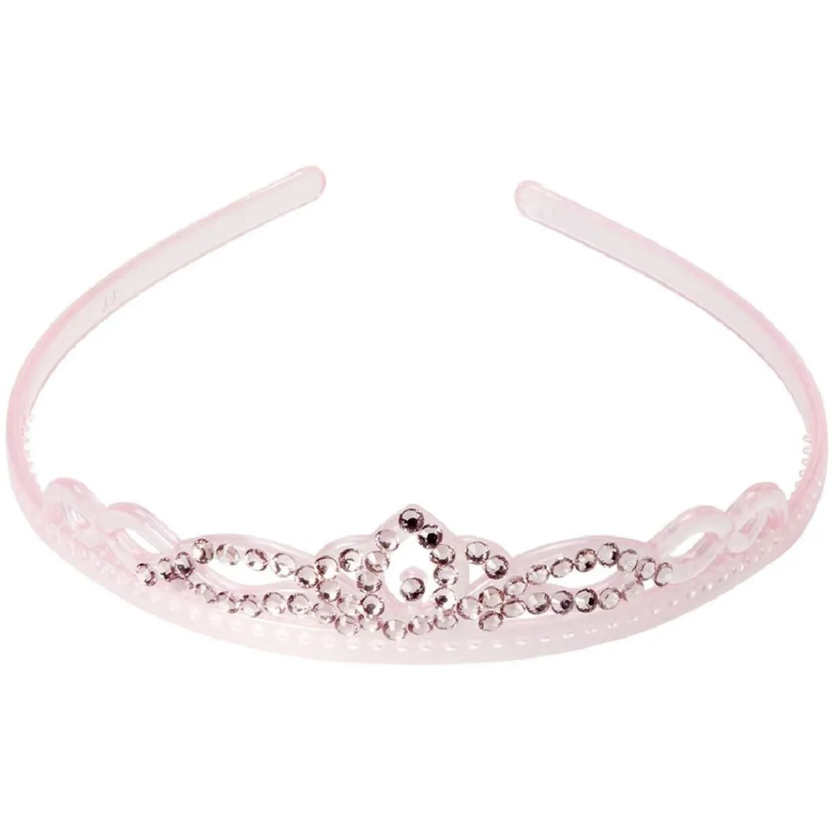 Serre-tête enfant rose avec strass-Gifi