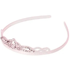 Serre-tête enfant rose avec strass-Gifi