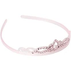 Serre-tête enfant rose avec strass-Gifi