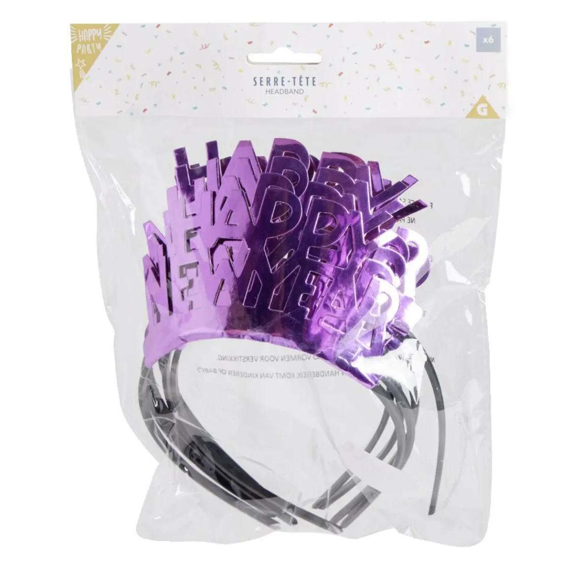 Serre-tête happy new year-Gifi Outlet