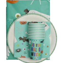 Service de table complet Halloween pour 10 personnes-Gifi Outlet