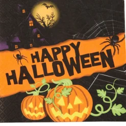 Service de table jetable Halloween-Gifi