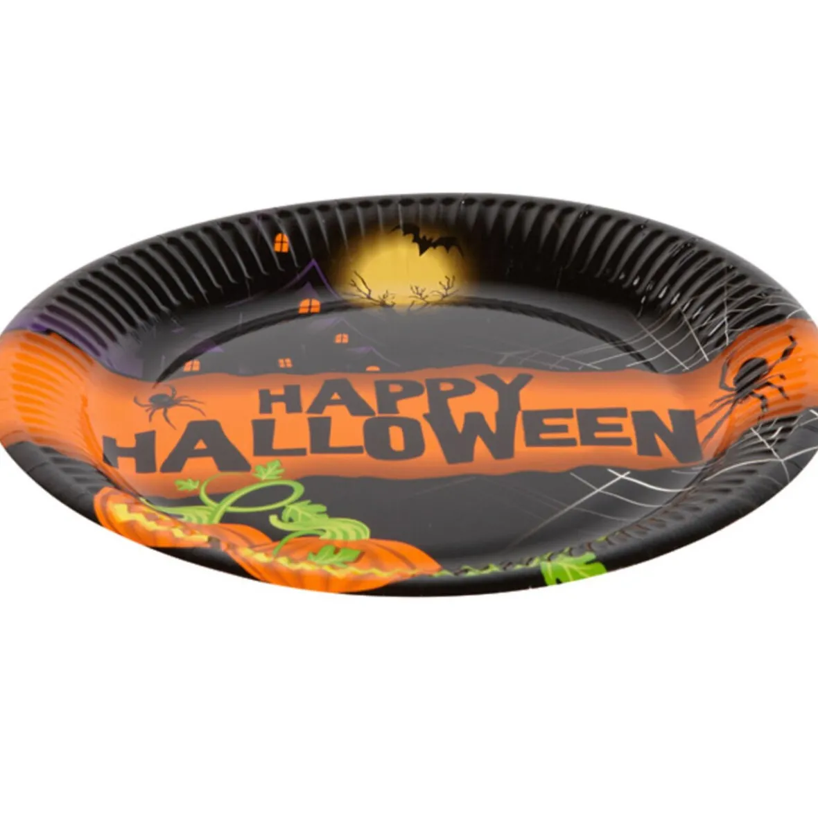 Service de table jetable Halloween-Gifi