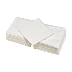 Serviette blanche en papier x200-Gifi Outlet