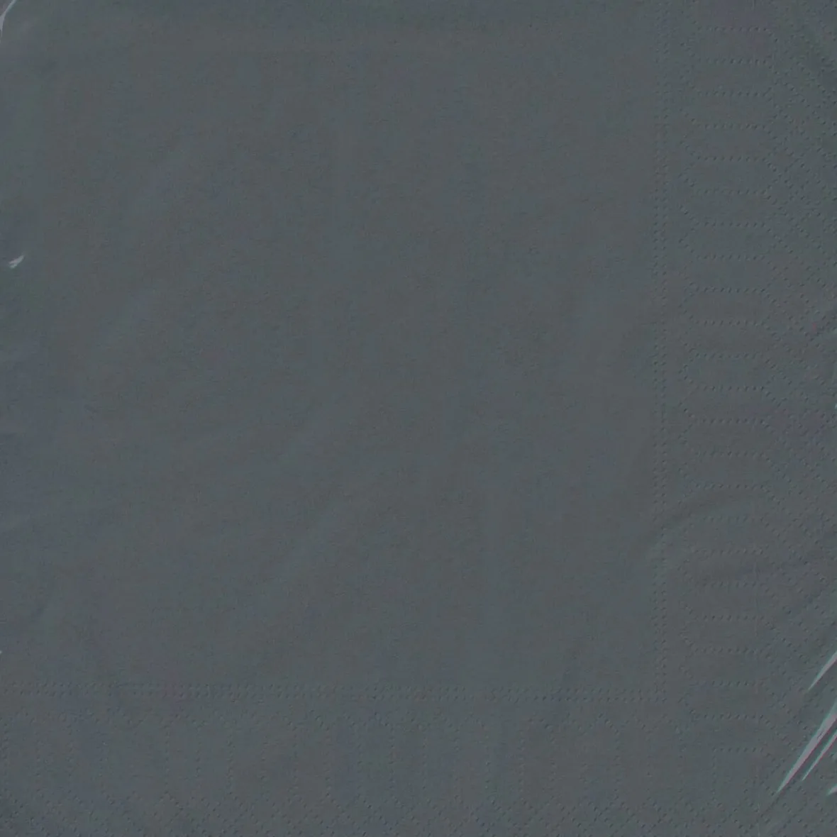 Serviette carré unie gris foncé 2 plis en papier x50-Gifi Outlet