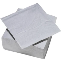 Serviette carré unie grise 2 plis en papier x50-Gifi Sale