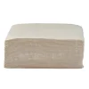 Serviette carrée blanc lin 2 plis en papier x40-Gifi Sale