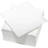Serviette carrée blanche 2 plis en papier x100-Gifi Clearance