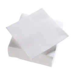 Serviette carrée blanche Tex Touch 2 plis en papier x40-Gifi Hot
