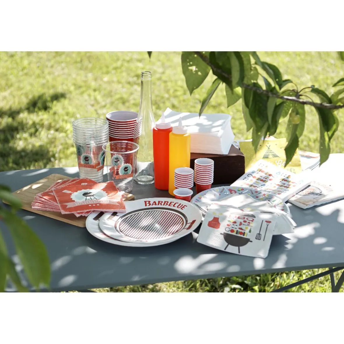 Serviette carrée blanche Tex Touch 2 plis en papier x40-Gifi Hot