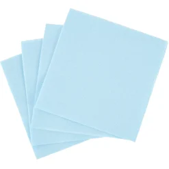 Serviette carrée bleu clair 2 plis en papier x40-Gifi Sale