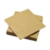 Serviette carrée dorée 3 plis en papier x20-Gifi New
