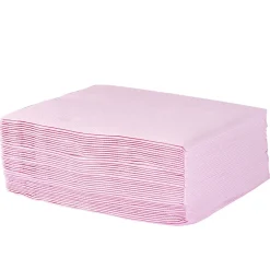 Serviette carrée rose 2 plis en papier x40-Gifi Online
