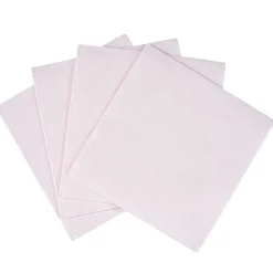 Serviette carrée rose pâle 2 plis en papier x40-Gifi