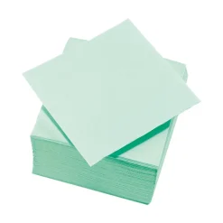 Serviette cocktail 2 plis en papier vert pastel x40-Gifi Best