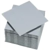 Serviette cocktail carrée gris clair 2 plis en papier x40-Gifi Outlet