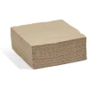 Serviette cocktail carrée 3 plis marron x50-Gifi Outlet