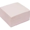 Serviette cocktail 25x25cm papier tex touch rose clair x40-Gifi Best