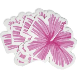 Serviette en papier décoration fleur d'hibiscus x 20-Gifi Online