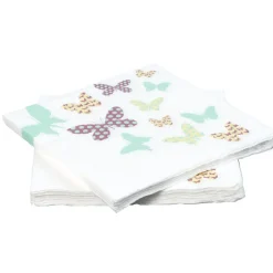 Serviette en papier design papillons x20-Gifi Best