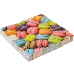 Serviette en papier design macarons-Gifi Best