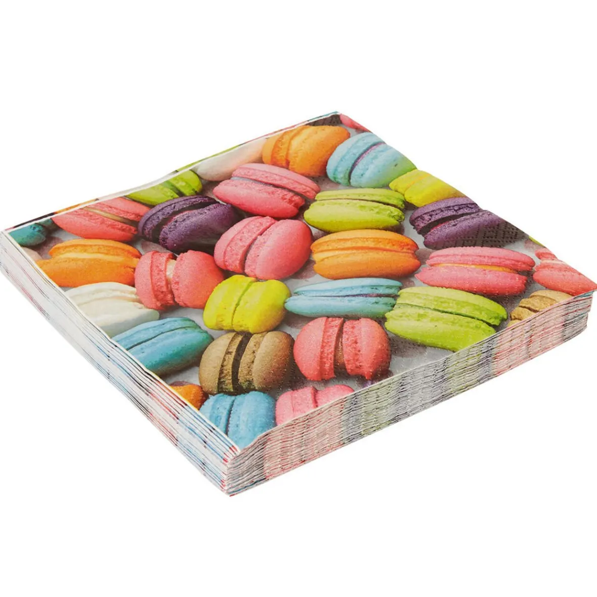 Serviette en papier design macarons-Gifi Best