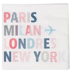 Serviette en papier design city x20-Gifi Sale