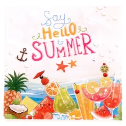 Serviette en papier délice d été x20-Gifi New